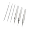 6pcs Blackhead Remover Tool Stainless Steel Pimple Comedones Extractor for