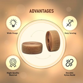 3/4 inch Wide Dark Beige Sew on Hook and Loop Tape Non-Adhesive 1 Yd Length Beige Nylon Hook Loop Tape Fabric Fastener Set for Military Form Bags Clothes Shoes Backpacks DIY Craft