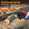 Mini Chainsaw Cordless 4 Inch Battery Powered Chainsaw One Hand