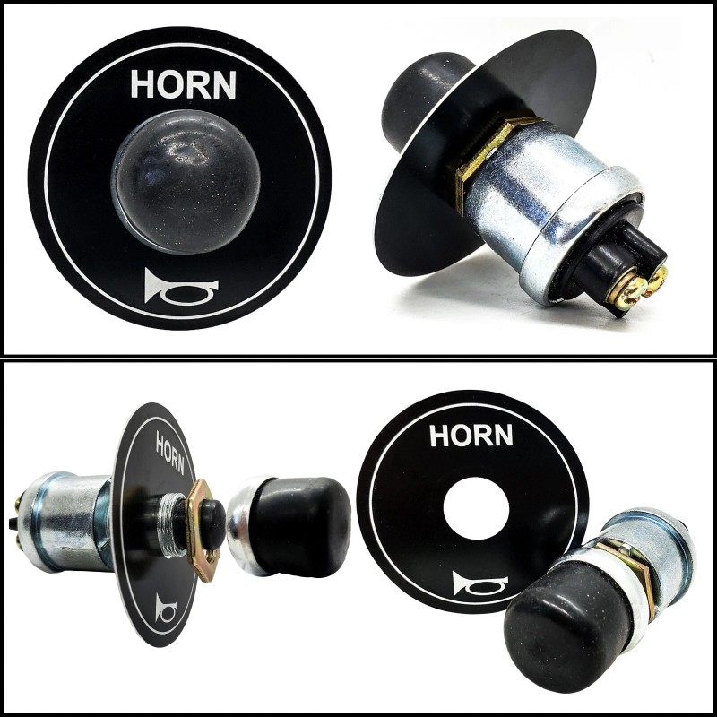 OZ-USA Air Horn Kit Floor Mount Switch Pulse Power Busbar