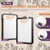 Outus 10 Pcs Dry Erase Mini White Boards Bulk 8.5