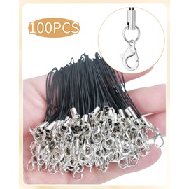 MKCYD Phone Charms Strap with Lobster Clasp Cords Lanyard Straps,Lariat Lanyard Charms Wrist Clasps Cords for Cell Phone USB Keychains DIY Jewelry Accessories