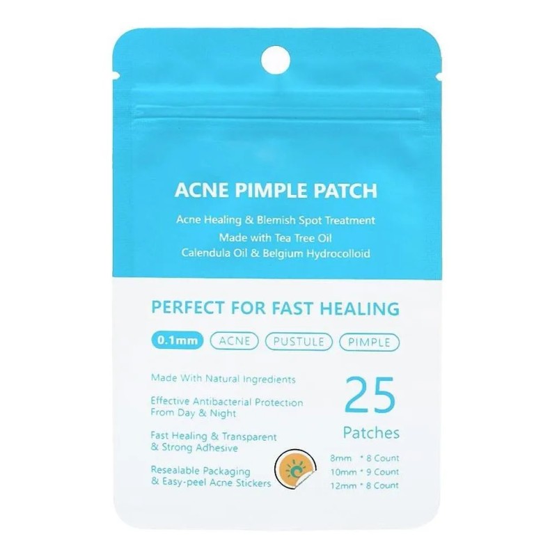 25 Parches Para Eliminar Cicatrices, Acné, Acné, Acné, Ma