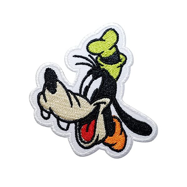 Octory Goofy Patch Iron On for Clothing Saw On/Iron On