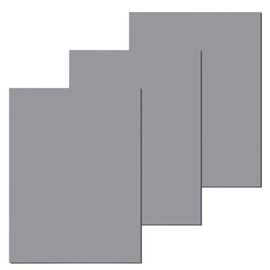 BAIFULAI 3 Stück Stempelgummi für Laser, A4 Stempelgummi zum Lasern, Lasergummi Stempelblatt, 2,3mm Dick, Stempel Gummi zum Lasern für Tinte, Handgefertigte Bastelblöcke, DIY-Stempel (Grau)