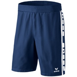 Erima Kinder Classic 5-C Shorts, New Navy/weiß, 140