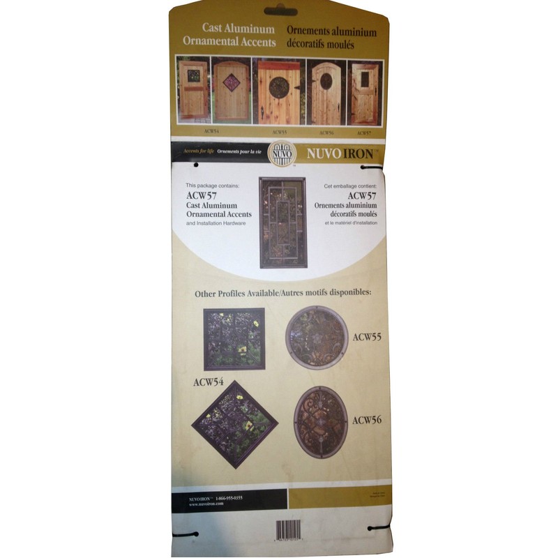 Nuvo Iron Decorative Insert for Fencing, Gates, Home, Garden -