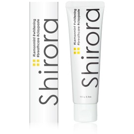 Shirora Medicated Toothpaste Whitening (Quasi-drug x Lemon Flavor x Abrasive-Free Formula x 3.5 oz (100 g)