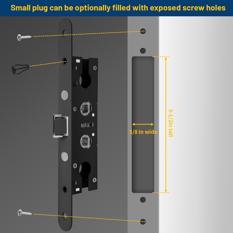 2 Point Bolt Mortise Lock Body, Special Used for Pella