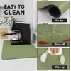 HotLive Coffee Mat - Absorbent Hide Stain Rubber Backed Dish