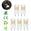 Unbranded 5x G8 LED Bulb Non-Dimmable 2.5W 17-2835SMD 3000K Cabinet