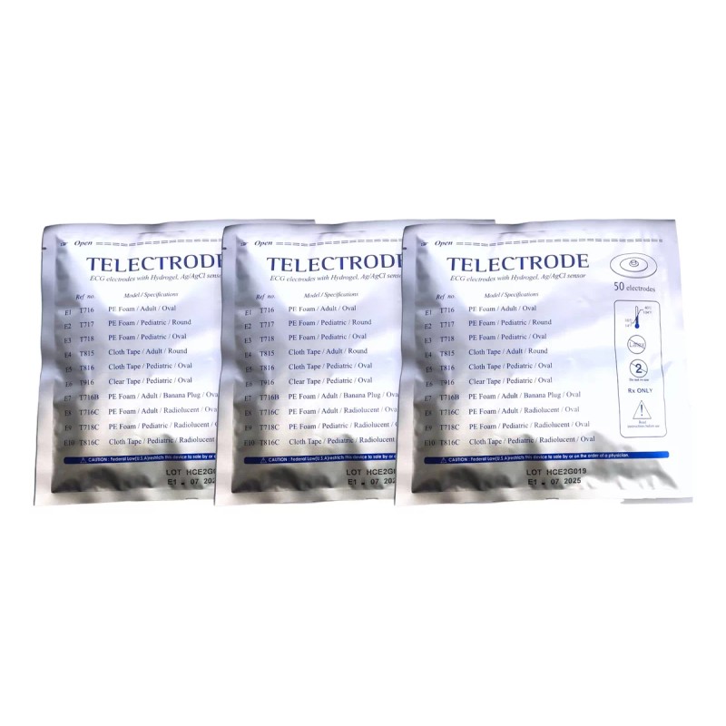 Bio Protech Electrodo Desechable Para Ecg Electro Bio Protech 250