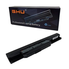 GHU New Laptop Battery for Asus A53 K53 K54 K84 K93 N53 A31-K53 A32-K53 A41-K53 A42-K53 A43EI241SV-SL 10.8V 5200mAh Fit Models A43 A45 A83 A84 K43 K53 P43 P43S P53 X43 X44 X54 X84 X84H 58 WH