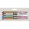 Kuretake Zig Fudebiyori Metallic Water-Based Pigment Pen - Set of