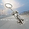 AUTOZOCO Car Formula 1 Metal Key Fob F1 Automobile Key