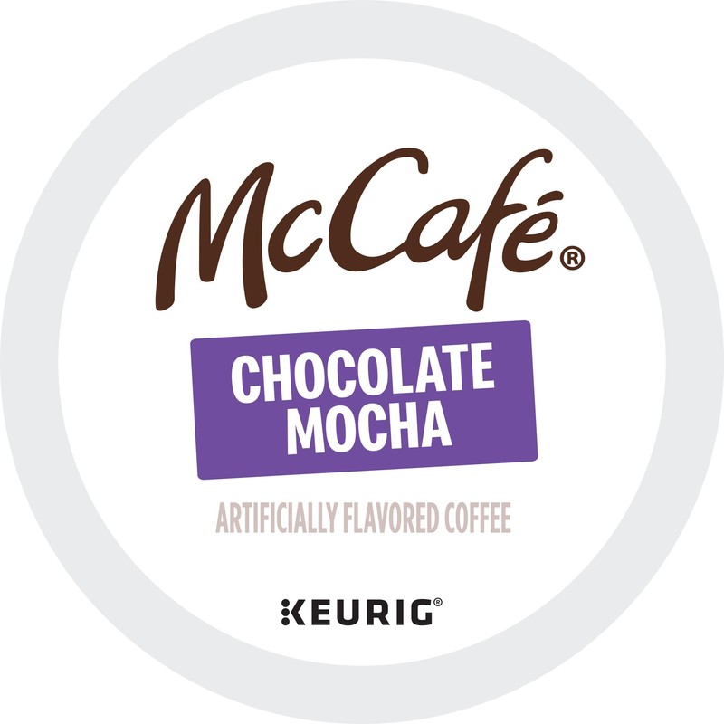 McCafe Chocolate Mocha Coffee, Keurig Single Serve Coffee K-Cup Pods,