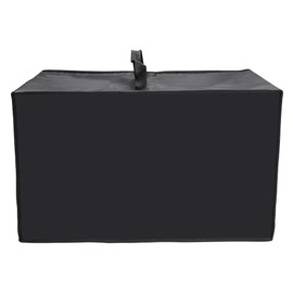 OwnMy Copertura protettiva impermeabile resistente al calore e alla polvere per forno a microonde, copertura antipolvere in tessuto di nylon per forno tostapane (nero)