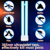Kittmip 4 Pack 18W Bug Zapper Replacement Bulb, H Shaped
