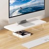 Monitor Stand Riser 2.16/3.34 Inch 2 Height Adjustments Acrylic Stand