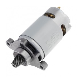ZVKV 8 Teeth RS550 DC Motor 12V High Power Reciprocating Electric Saw Motor for Handheld Cutting with Conical Teeth Gear
