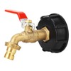 IBC Tote Adapter 3/4in Brass Tote Fitting Coarse Thread 275‑330