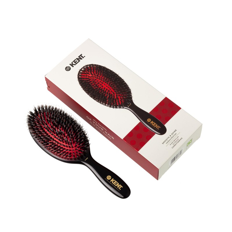 GB Kent Brush Pig Hair Brush Bristle & Nylon Pin