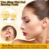 Evatage Jewelry Glue with 1002Pcs Stainless Steel Earring Posts and