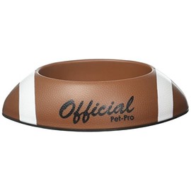 Remarkabowl Pet Pro FootBowl Pet Food Water Dish Football