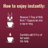 Hills Bros Instant Double Mocha Cappuccino Mix, Easy to Use,