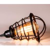 Industrial Pendant Light INNOCCY Edison Hanging Cage Pendant Lights E26