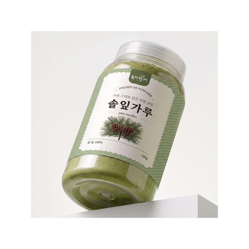 Agree 100% Domestic Pine Needle Powder 500g / 동의한재 100%