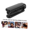 OHPHCALL Folding Beard Brush Mustache Brush Bristle Brush Travel Beard