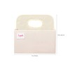3 Sprouts Baby Nappy Caddy Organiser Basket for Children's Room,