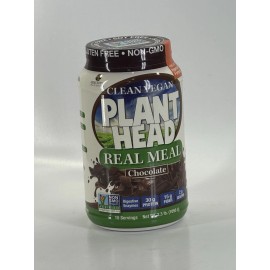 Clean Vegan Plant Head Real Meal | Chocolate | 15 servings