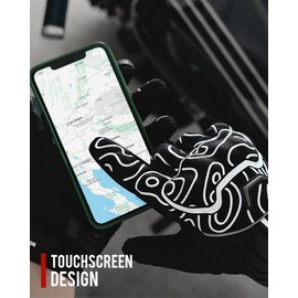BORLENI Motorcycle Gloves Full Finger Breathable Motorcycle Gloves Touch Screen Ankle Gloves