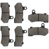 Front and Rear Brake Pads for Harley Road Glide 2008-2021,