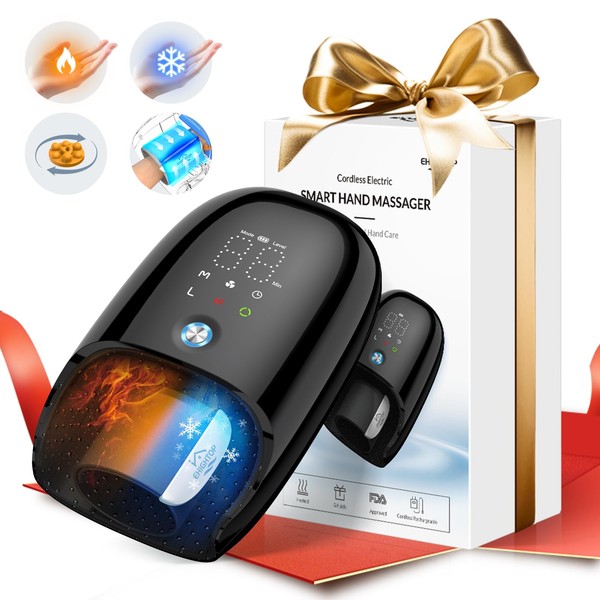 Ehightop Ehightop Hand Massager with Auto-Roller Massage for Arthritis Carpal