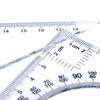 BronaGrand Triangle Ruler Square Set, 30/60 and 45/90 Degrees, Set