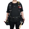 MELOTOUGH Tool Belt with Suspenders Tool Bag Supenders Framers Comb