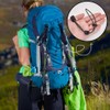 NBEADS 10 Pcs Hiking Pole Holder for Backpacks, Black Hiking