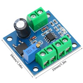 Voltage Frequency Converter, Voltage to PWM Module Signal Conversion Module Analog Signal Converter Board Module 0-10V to 0-10KHz Analog Signal Conversion Board