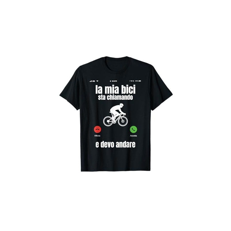 Ciclista Bici Ciclismo Bicicletta Divertente Maglietta