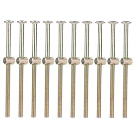 QANYEGN Furniture Nuts, Connector Fastener, Joint Connector Nut, Furniture Cam Lock Fasteners, Fit for Furniture Construction