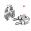 Luomorgo M2 1/16" Wire Rope Cable Clip Clamp 304 Stainless
