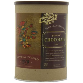 MOCAFE Azteca D'Oro 1519 Mexican Spiced Ground Chocolate, 3-Pound Tins (Pack of 2)