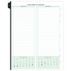 Day-Timer planificador semanal Refill 2017, dos páginas por semana, Loose