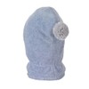 Sterntaler Boys Scarf Hat Scarf, Silver mottled
