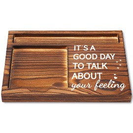 Inspirational Quotes Office Sticky Note Holder, Cute Sticky Note Holder, Thank You Appreciation Gifts for Friends Women Men Colleague, Office Desk Self-Stick Note Pad Holders YB365