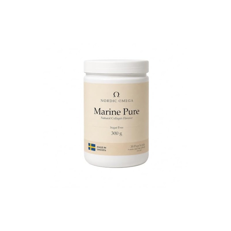 Marine Collagen Powder, Marine Pure, Natural Collagen Flavour, Sugar Free,