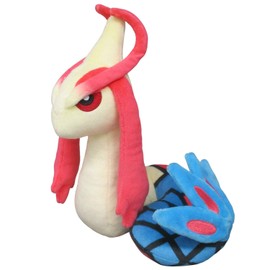 Sanei Boeki PP194 Pokémon All Star Collection Plush Toy, Milotic, Size S, W 6.7 x D 7.1 x H 8.5 in (17 x 18 x 21.5 cm)